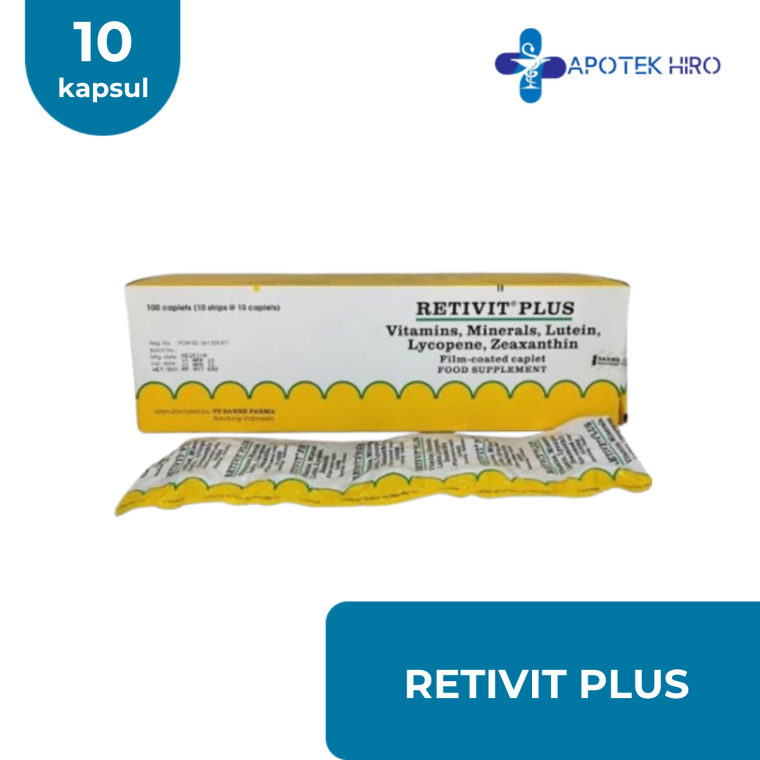 RETIVIT PLUS - 1 STRIP 10 KAPSUL