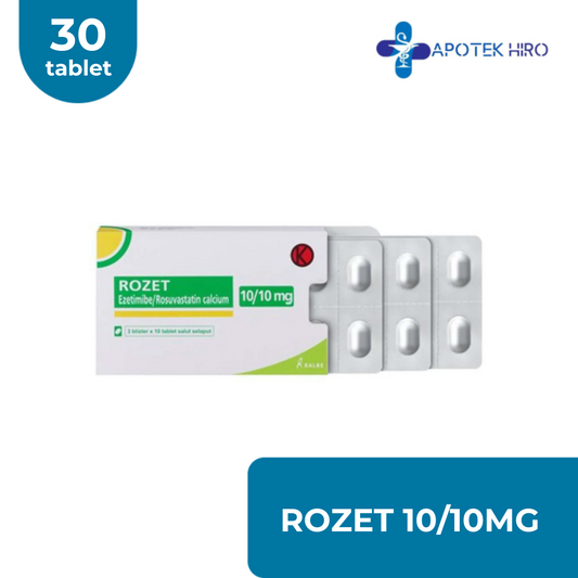 ROZET 10/10MG - 30 TABLET