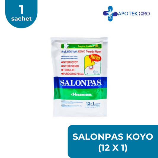 SALONPAS KOYO - 1 SACHET 12X1 LEMBAR
