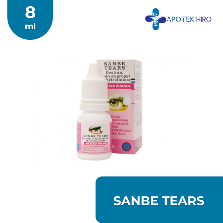 SANBE TEARS - 8ML – Apotek Hiro