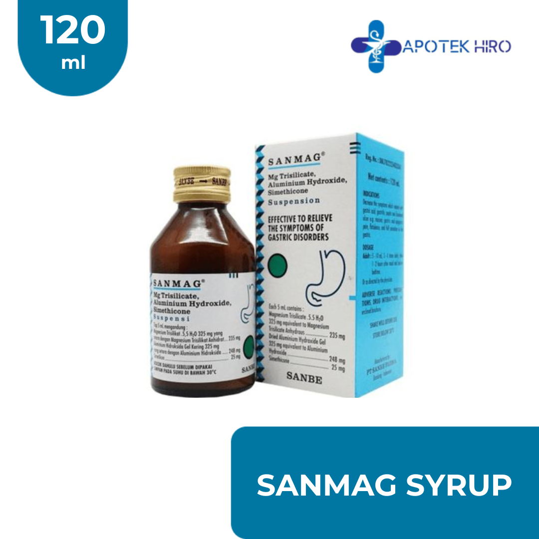 SANMAG SYRUP - 120ML