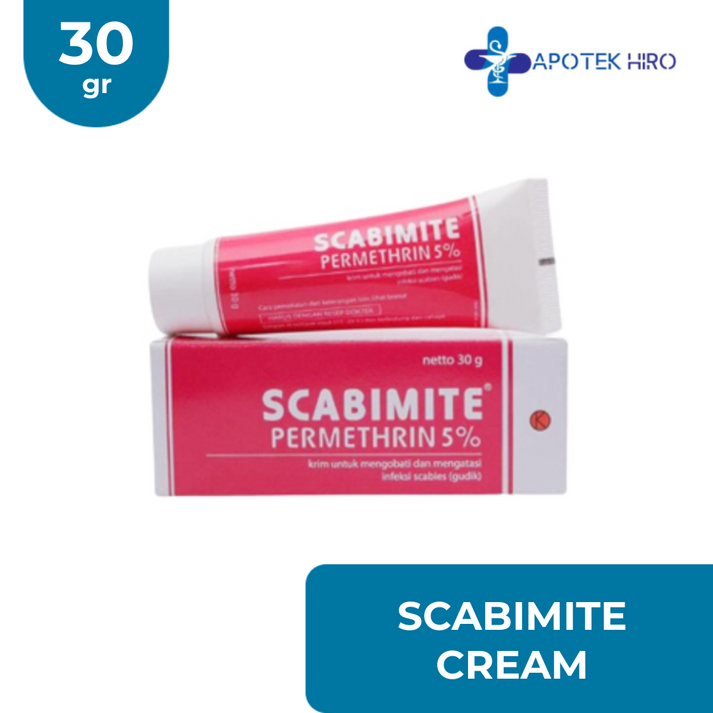 Scabimite Cream 30Gr – Apotek Hiro