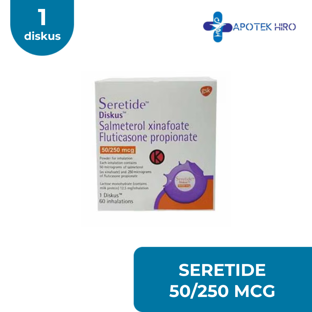 SERETIDE DISKUS 50/250 MCG