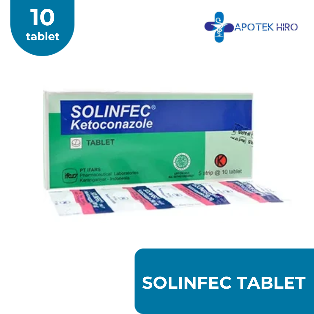 SOLINFEC 200MG TABLET - 10 TABLET