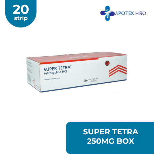Super Tetra 250 Mg Box 20 Strip