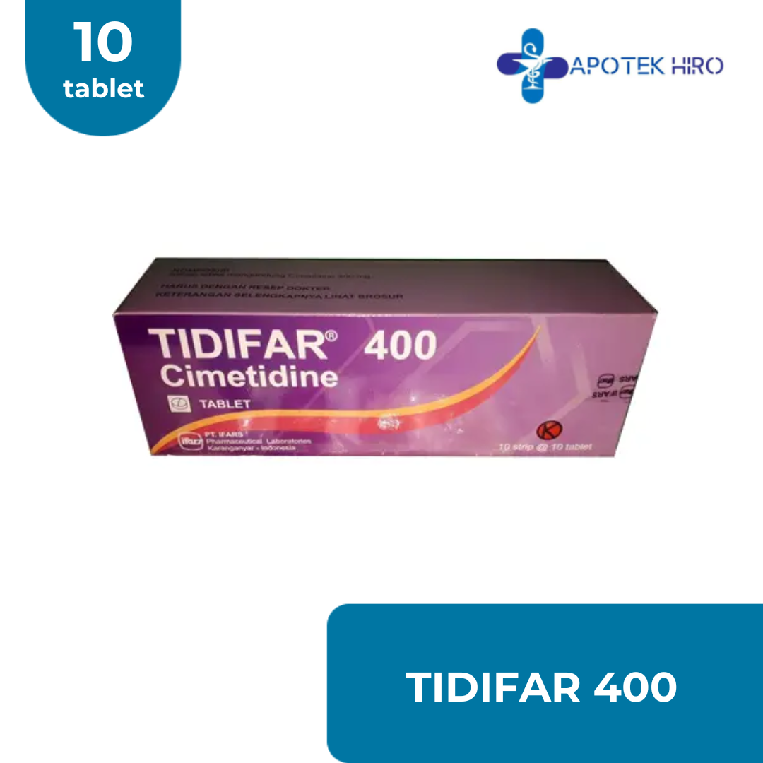 TIDIFAR 400 MG - 1 STRIP 10 TABLET