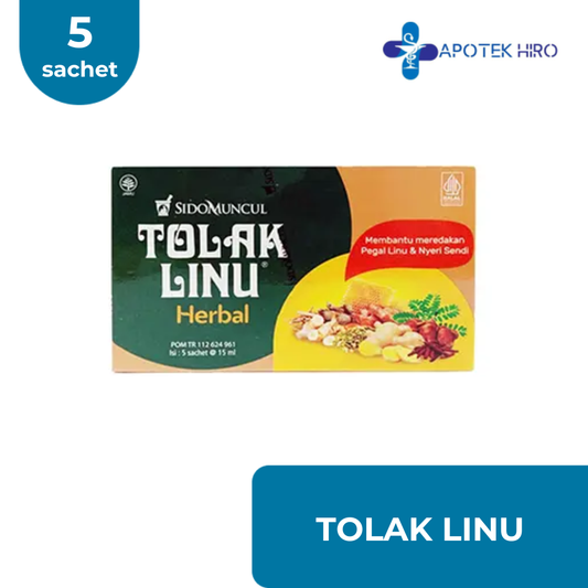 TOLAK LINU CAIR - 1 BOX 5 SACHET
