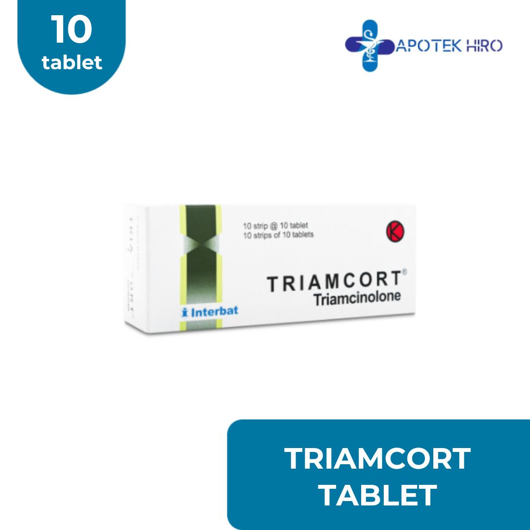TRIAMCORT 4MG - 1 STRIP 10 TABLET