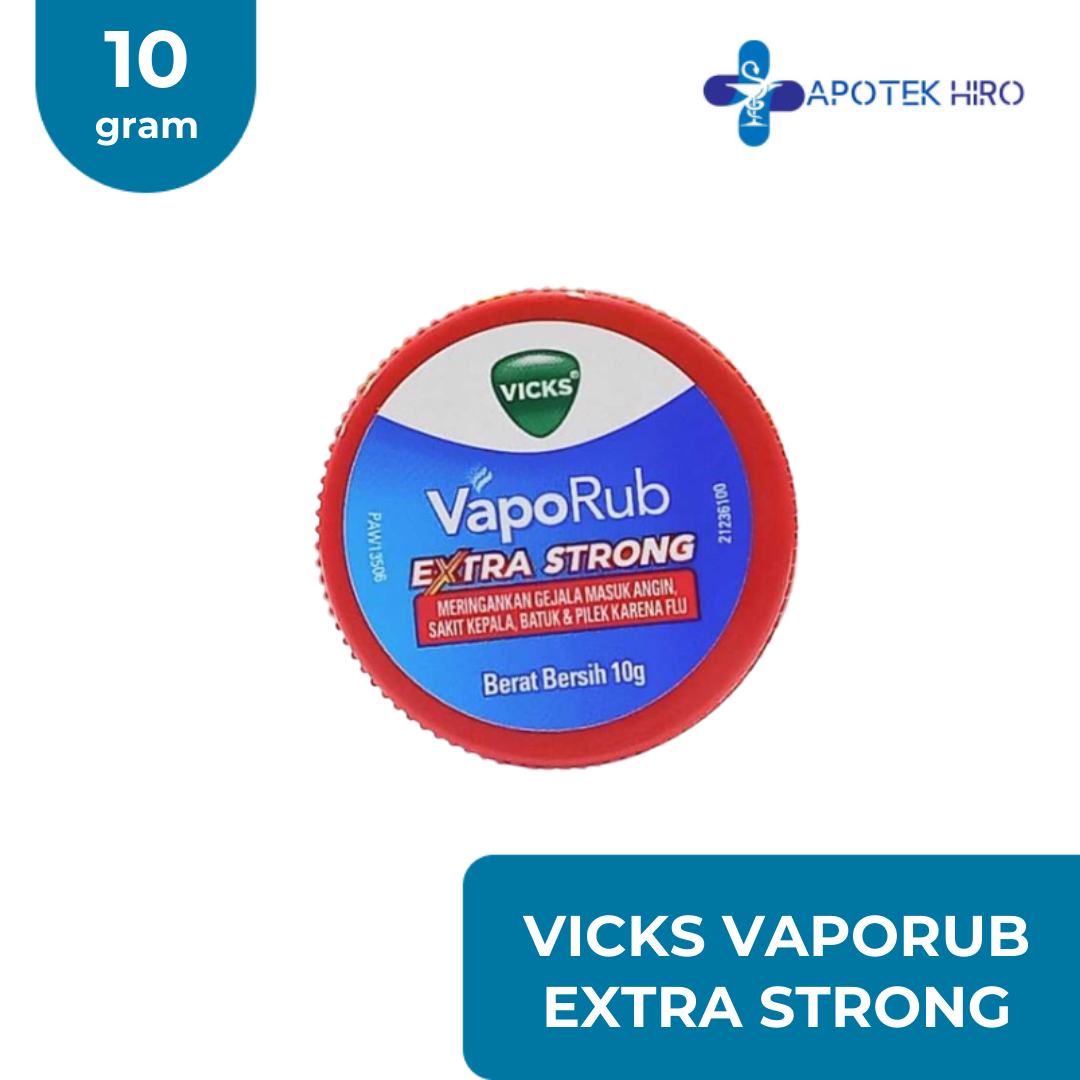 VICKS VAPORUB EXTRA STRONG - 10GRAM