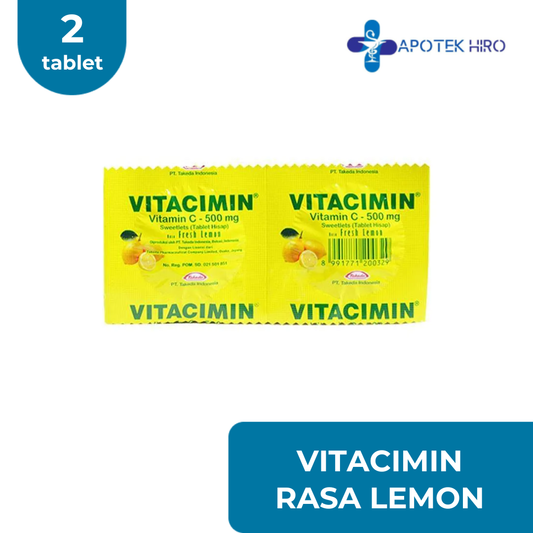 VITACIMIN 500MG - RASA LEMON