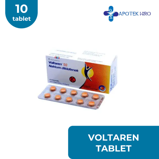 VOLTAREN 50MG - 1 STRIP 10 TABLET