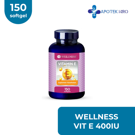 WELLNESS VITAMIN E 400IU - 150 SOFTGEL