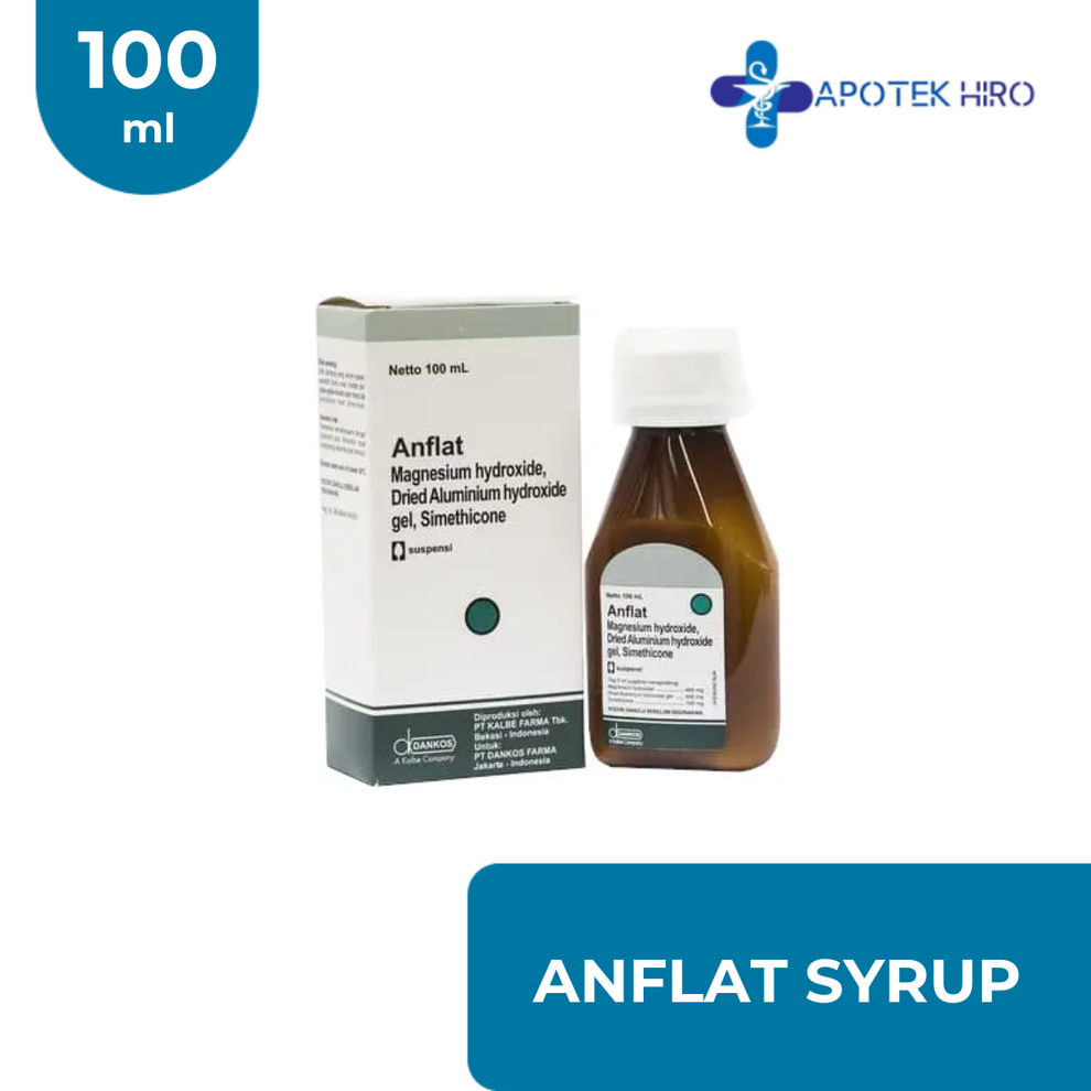 ANFLAT SIRUP - 100 ML – Apotek Hiro