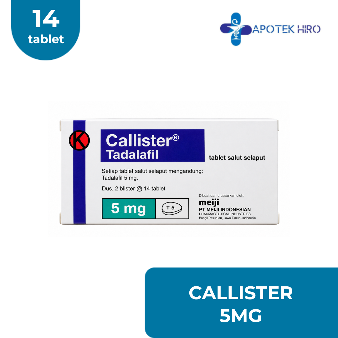 CALLISTER 5MG - 1 STRIP 14 TABLET
