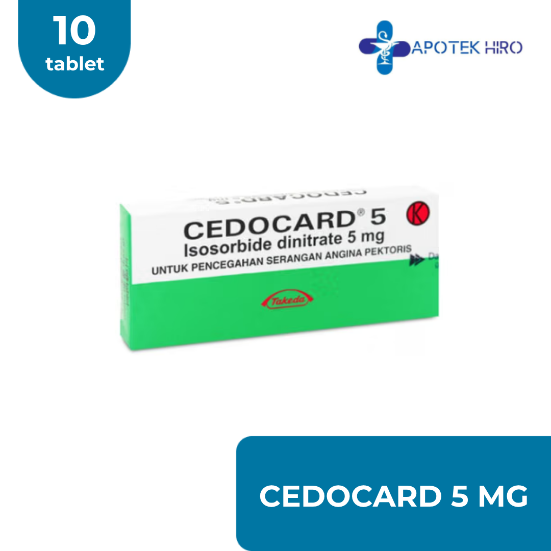 CEDOCARD 5MG - 10 TABLET