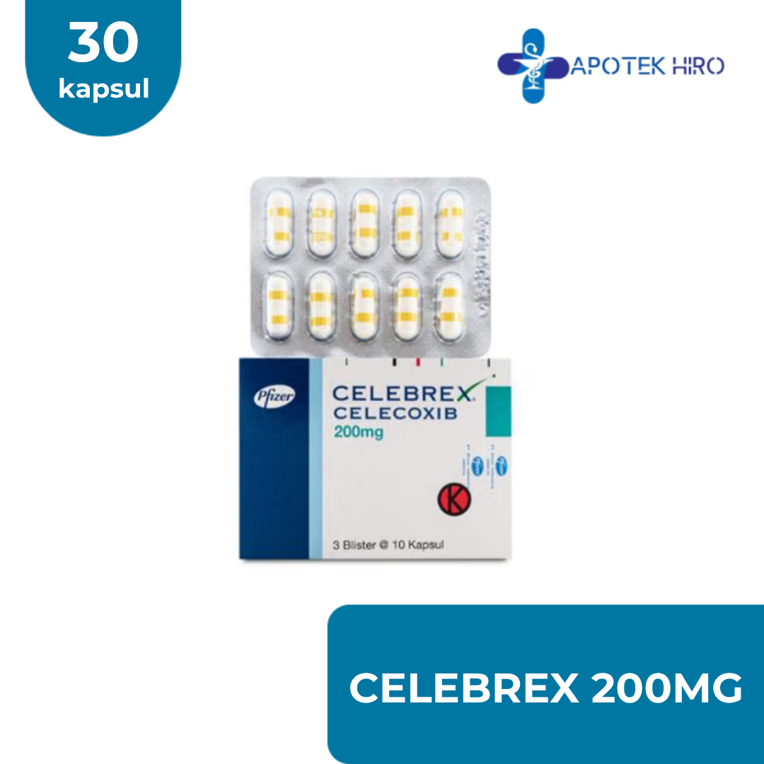CELEBREX 200MG - 30 KAPSUL