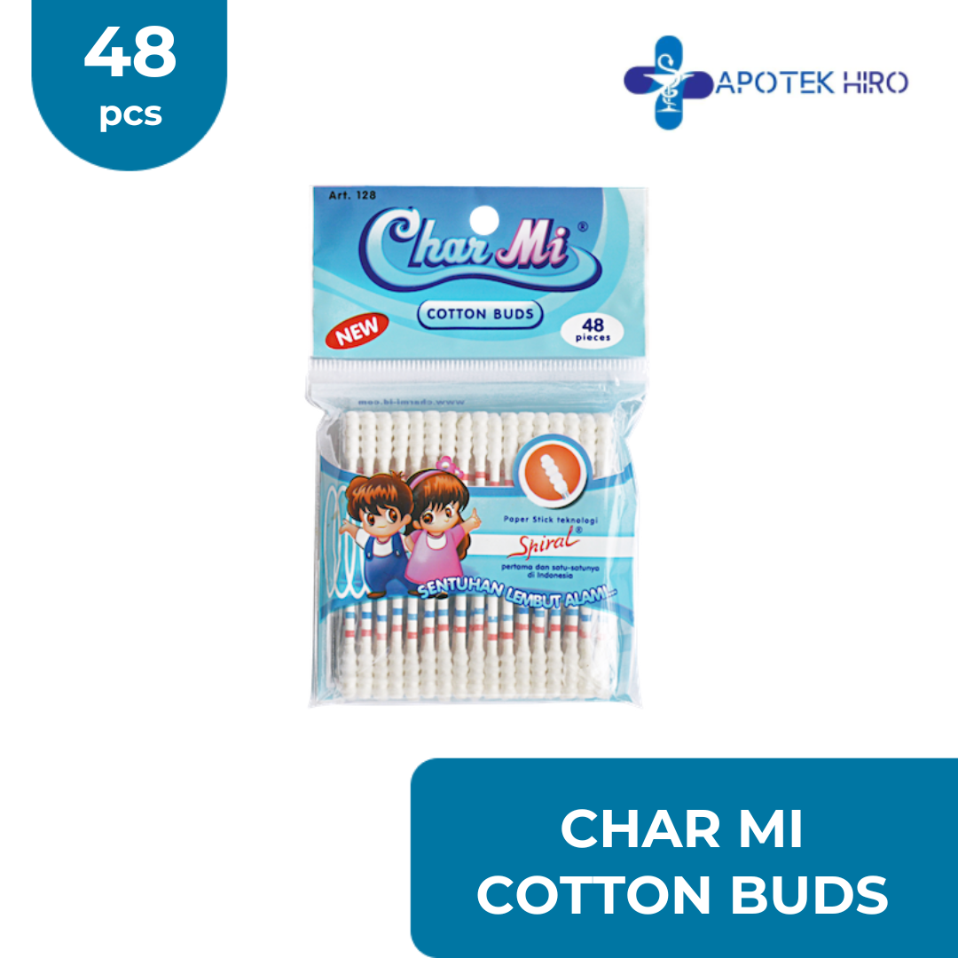 CHAR MI COTTON BUDS - 48 PCS