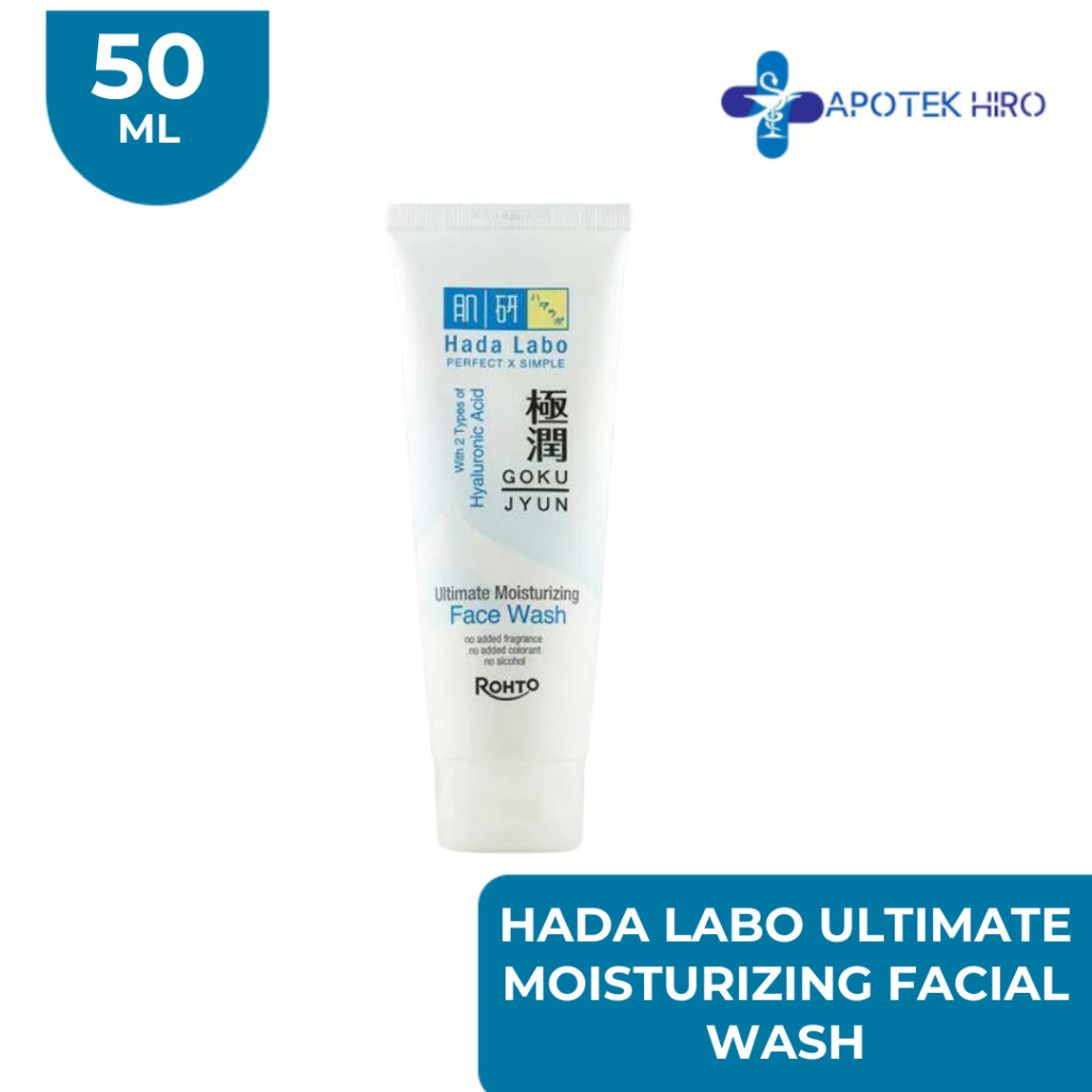 HADA LABO ULTIMATE MOSTURIZING FACIAL WASH 50 ML