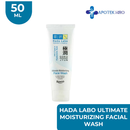HADA LABO ULTIMATE MOSTURIZING FACIAL WASH 50 ML