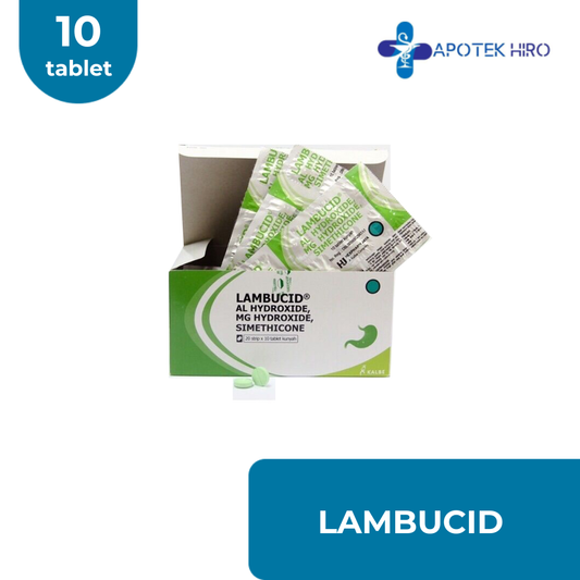 LAMBUCID TABLET - 1 STRIP 10 TABLET