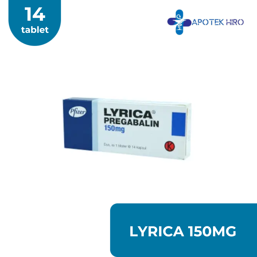 LYRICA 150MG - 1 STRIP 14 TABLET