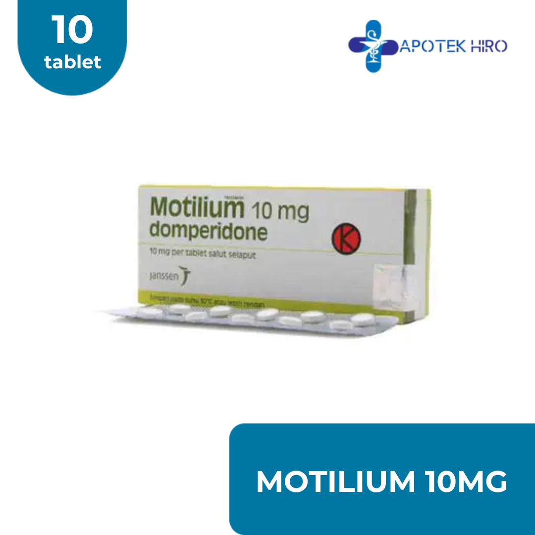 MOTILIUM 10MG - 1 STRIP 10 TABLET