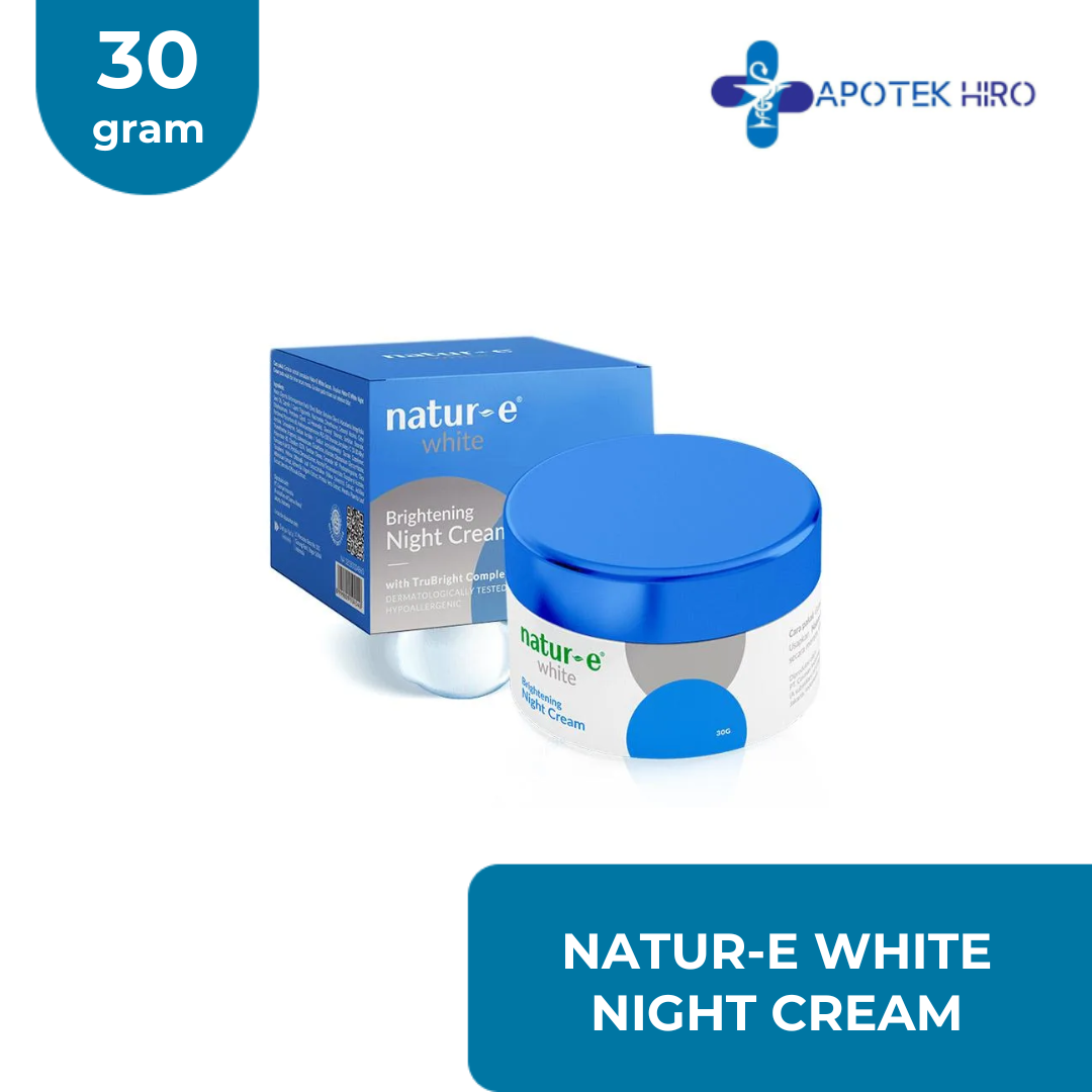 NATUR-E WHITE NIGHT CREAM - 30 GRAM