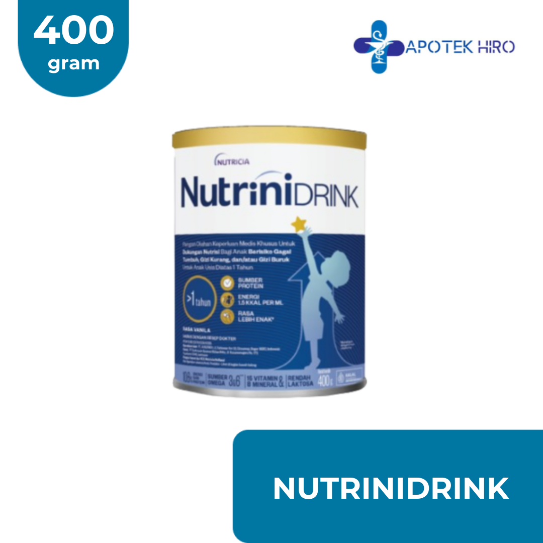 NUTRINIDRINK POWDER VANILA - 400GRAM