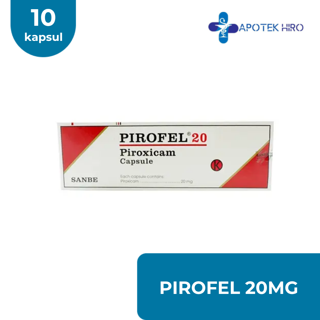 PIROFEL 20MG - 10 KAPSUL