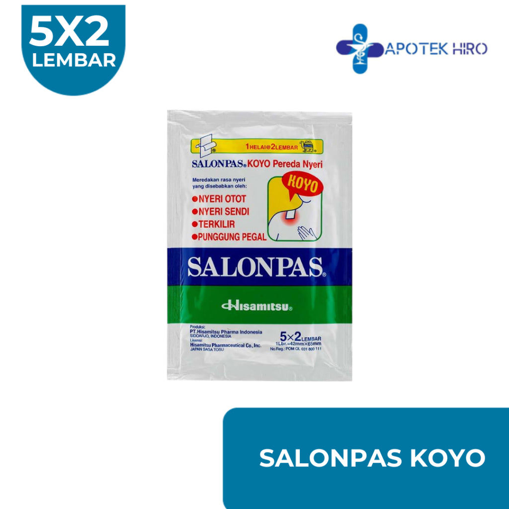 SALONPAS KOYO - 1 SACHET 5x2 LEMBAR