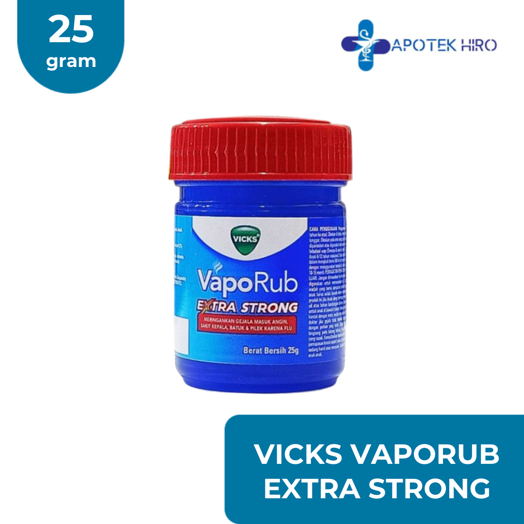VICKS VAPORUB EXTRA STRONG - 25GRAM