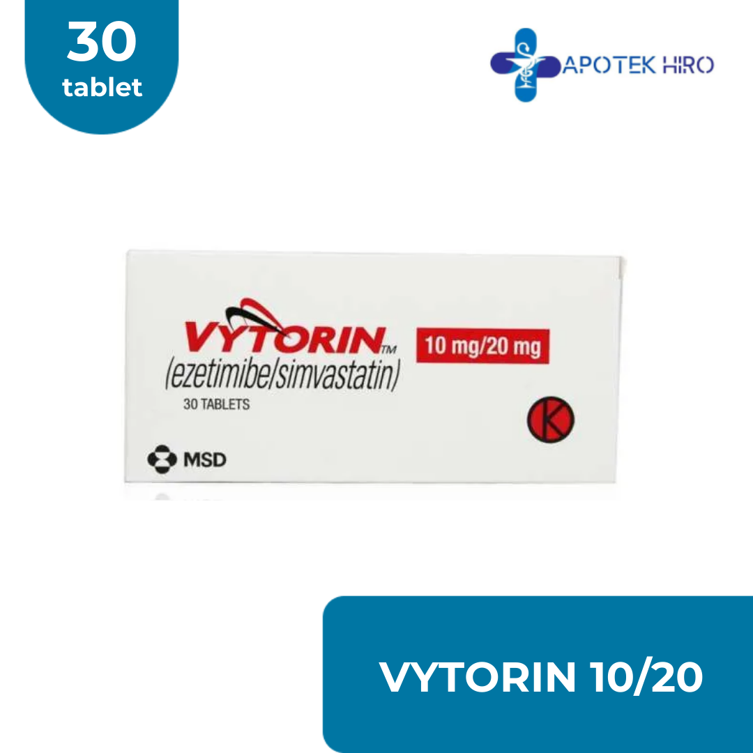 Vytorin 10 mg/20 mg - 1 Box 30 Tablet